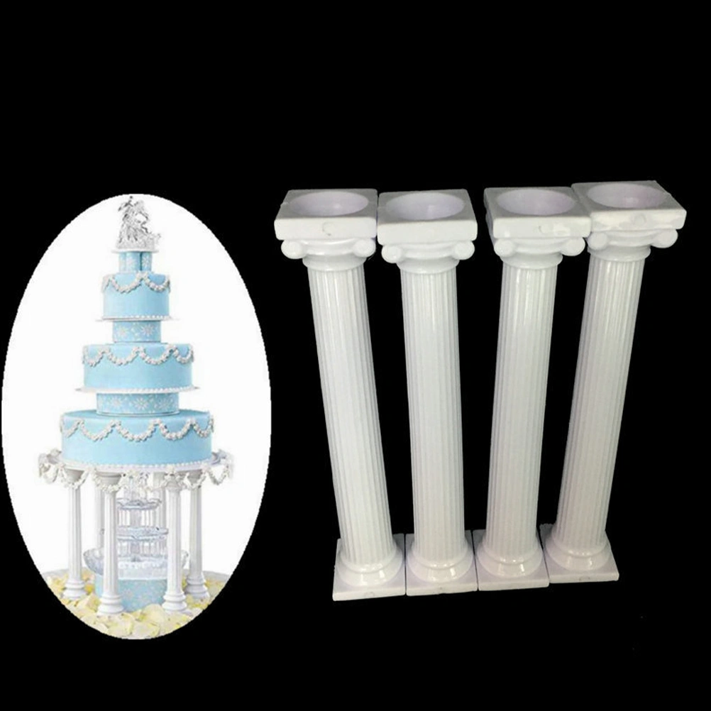 8pcs Cake Pillars Cake Support Tiered Cake Supports Rods Wedding Party Cake Support