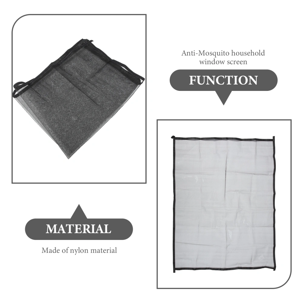 1 Set Mosquito Proof Screen Window Anti Insect Window Mesh Adhesive Window Screen Mesh