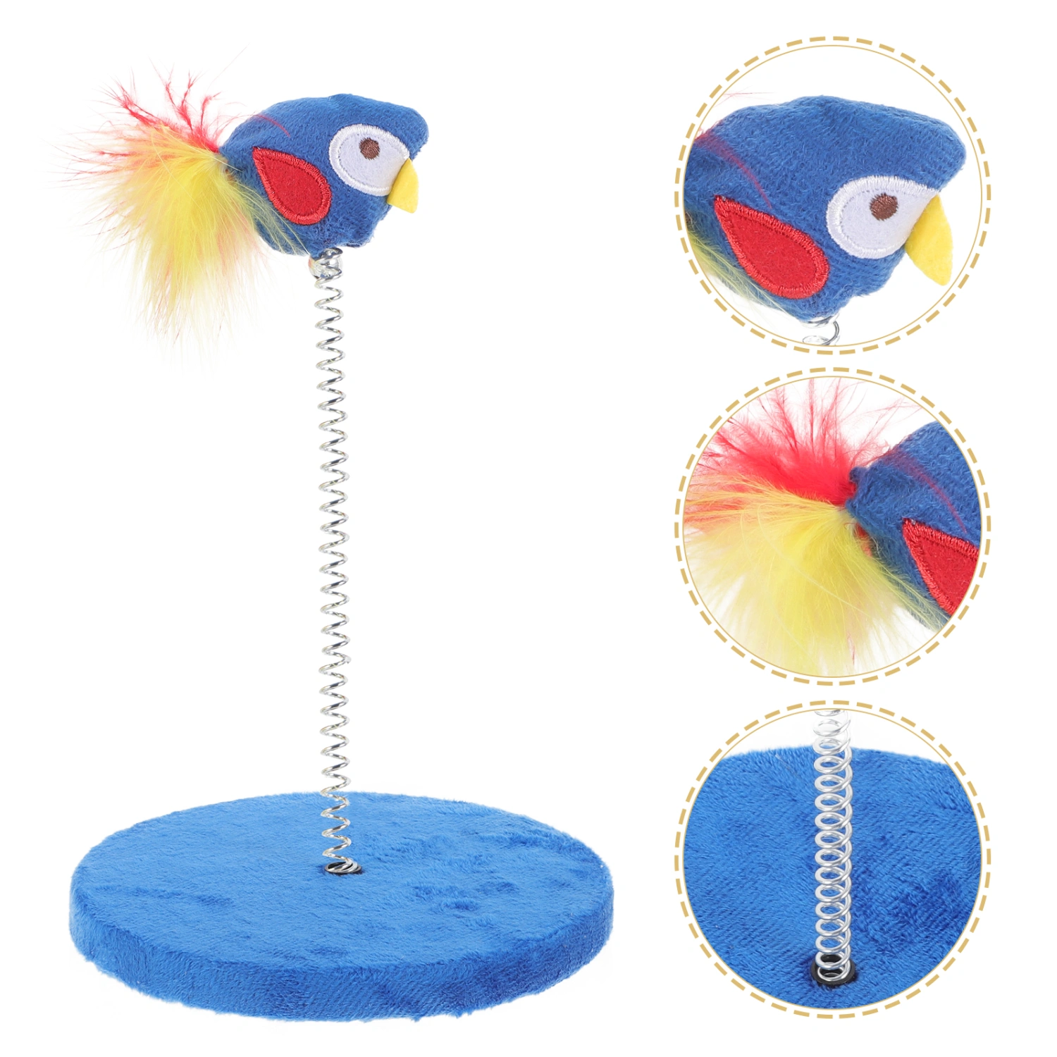 Cat Scratch Pad Self-playing Cat Scratching Board Household Kitten Scratcher Toy