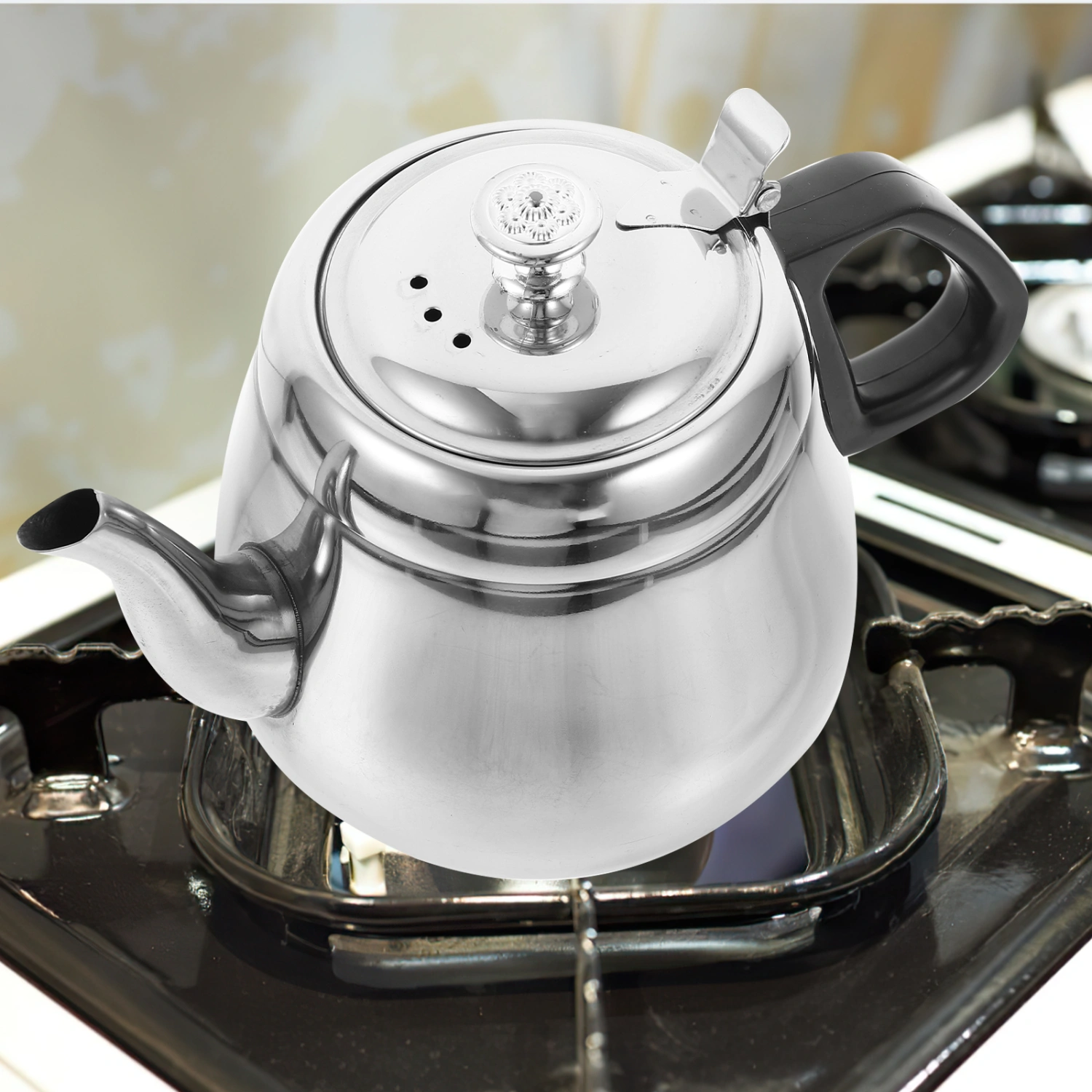 Household Large-capacity Boiling Water Kettle Stainless Steel Teapot Thicken Stovetop Teakettle