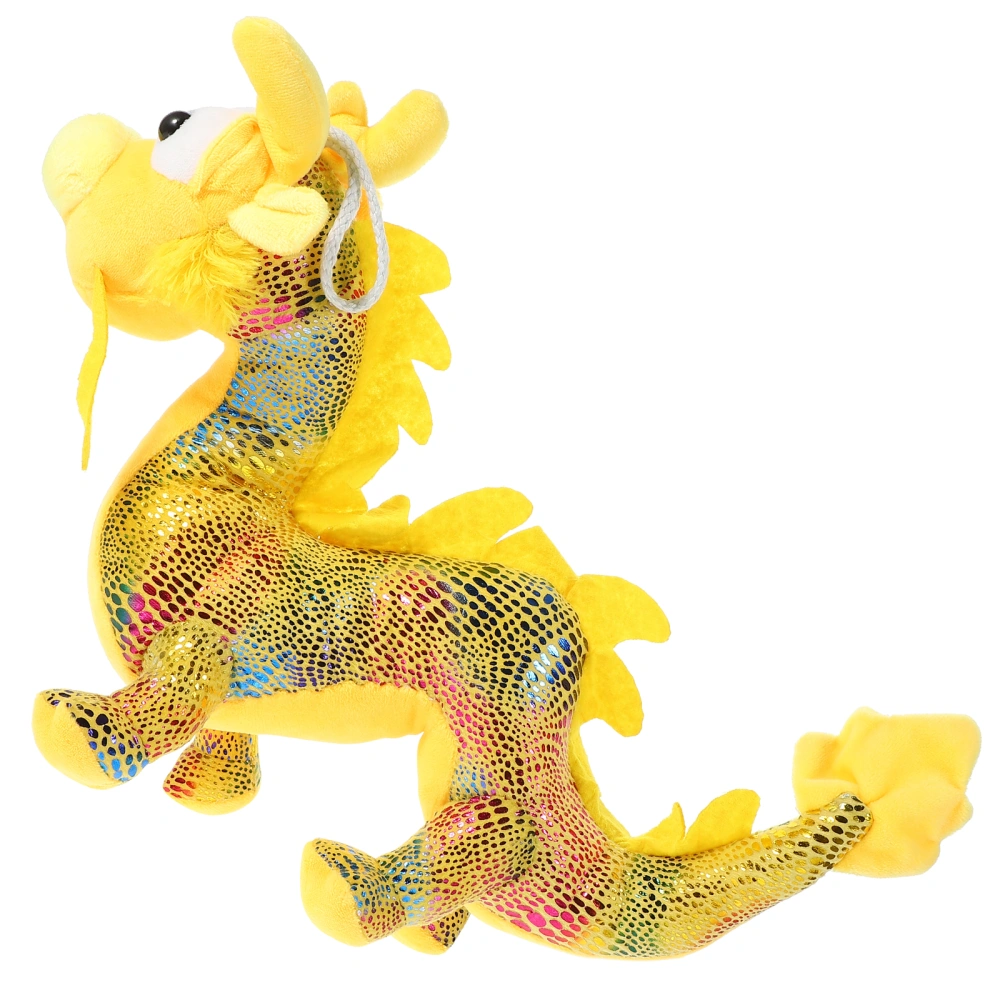 Stuffed Dragon Doll Adorable Zodiac Chinese Dragon Doll New Year Plush Doll Ornament