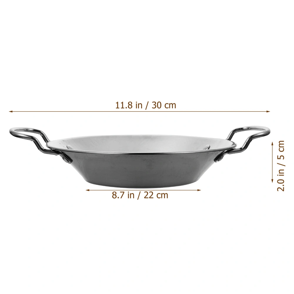 Kitchen Cooking Pan Stainless Steel Cooking Pan Reusable Kitchen Pan Home Cookware