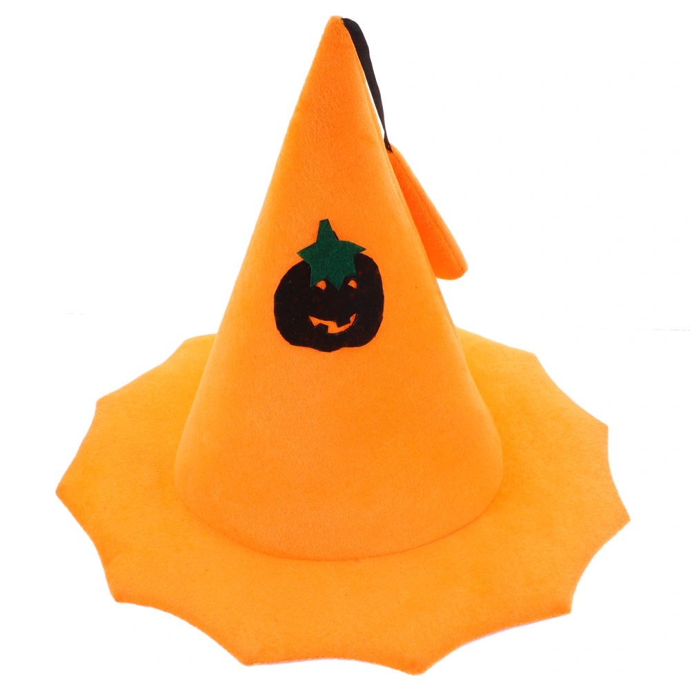 Halloween Pumpkin Hat Witch Hat Prop Halloween Cosplay Hat Halloween Costume Accessory