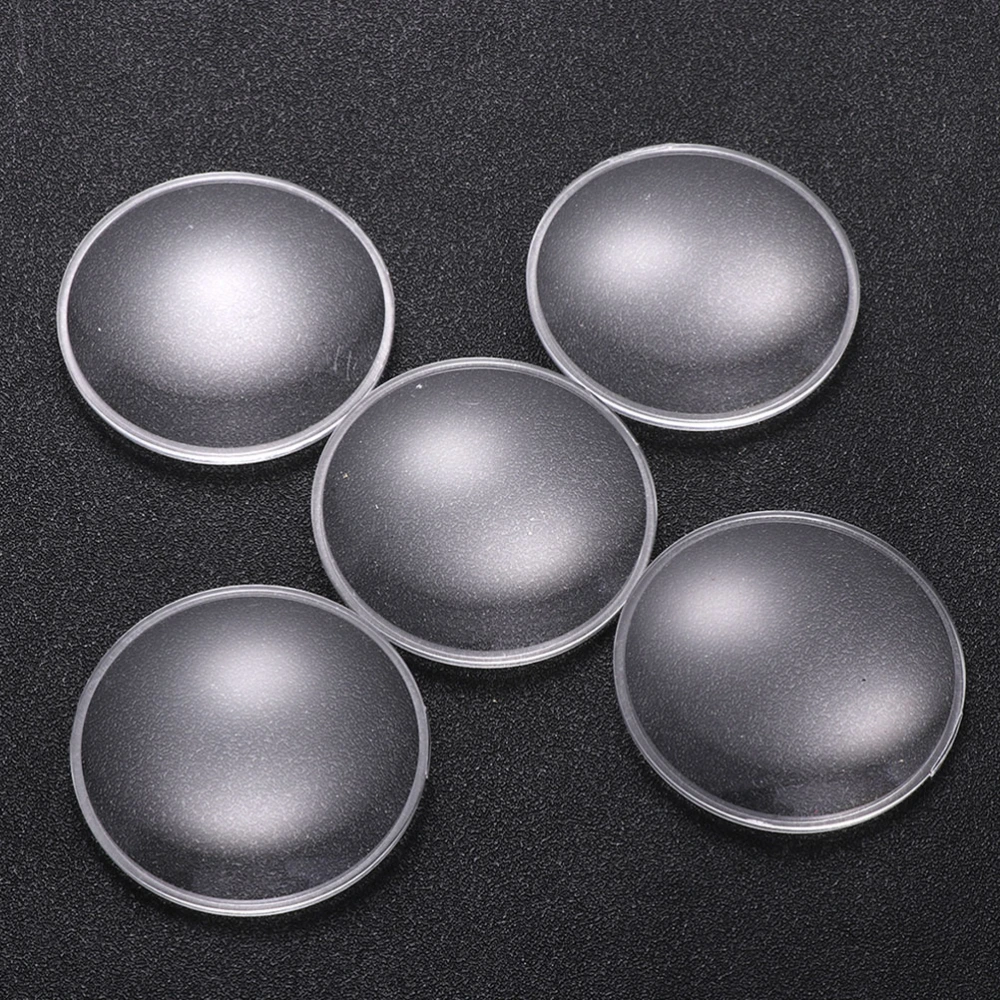 10Pcs Magnifier Len Magnifying Lens Magnifier Making Lens Convex Lens Accessories Magnifying Lens