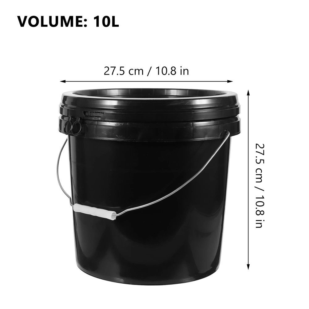 Painting Bucket Paint Bucket Empty Color Mixing Bucket 10L Color Mixing Bucket