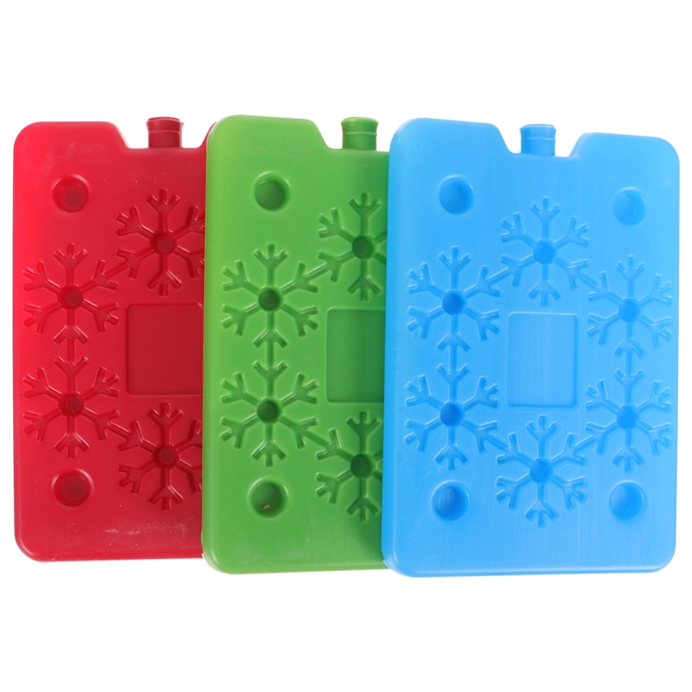 3Pcs Outdoor Freezer Ice Pack Portable Freezing Ice Packs Freezer Freezer Packs for Cooler