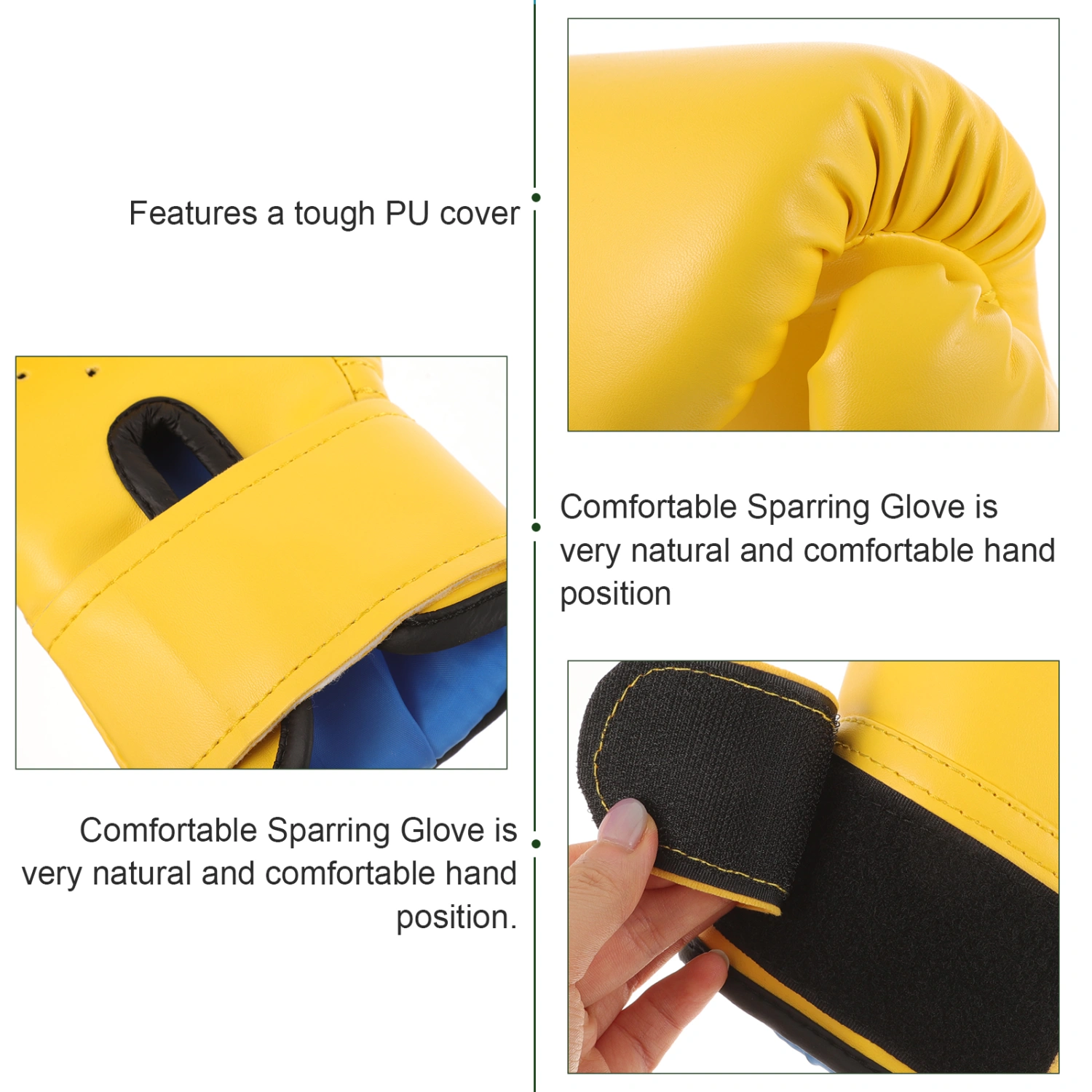 1 Pair of Boxing Glove Toddler Thai Glove Comfortable Sparring Glove Kickboxing Glove for Training