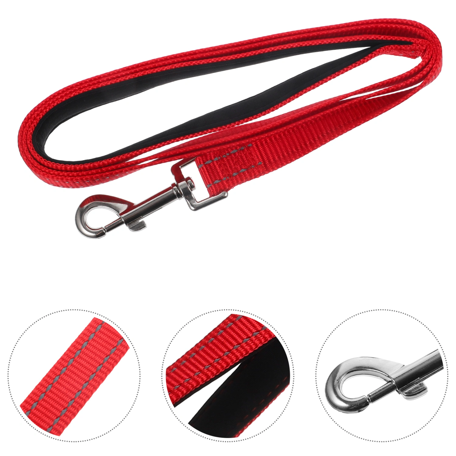 Reflective Dog Leash Nylon Dog Leash for Walking and Training Puppy Leash with Ring