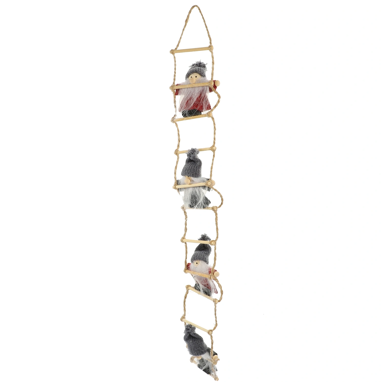 Christmas Tree Hanging Decoration Felt Santa Claus Climbing Ladder Pendant Christmas Decor