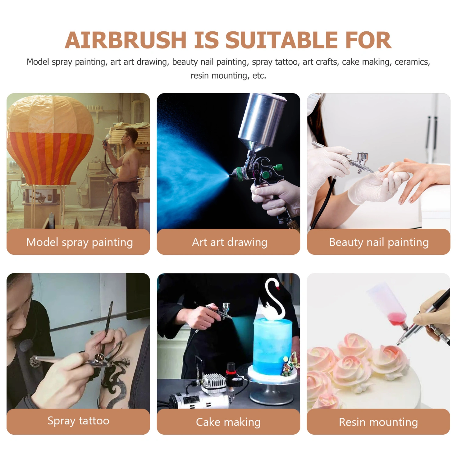 2Pcs Replacement Airbrush Bottles Paint Container Airbrush Pigment Bottles Paint Accessory