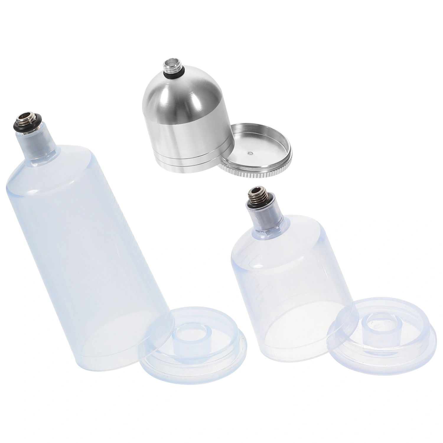 2Pcs Replacement Airbrush Bottles Paint Container Airbrush Pigment Bottles Paint Accessory