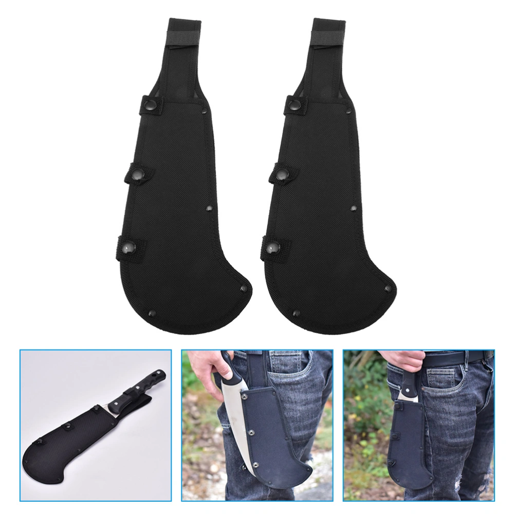 2pcs Portable Hatchet Covers Oxford Cloth Hatchet Protection Axe Sheath