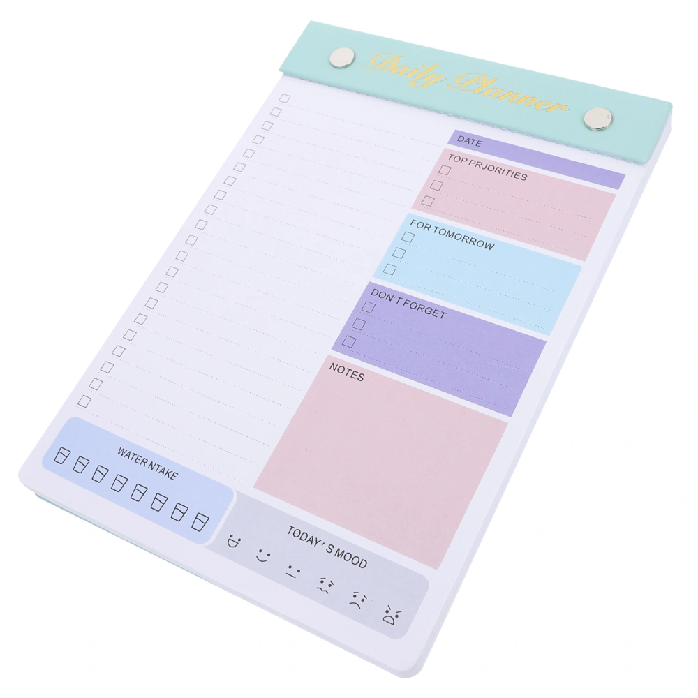 Tear-off Notepad Planner Daily Planner Notepad Portable Planner Tearable Daily Plans Memo Notepad