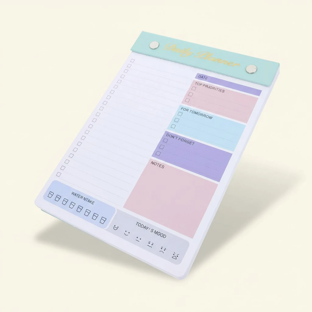 Tear-off Notepad Planner Daily Planner Notepad Portable Planner Tearable Daily Plans Memo Notepad