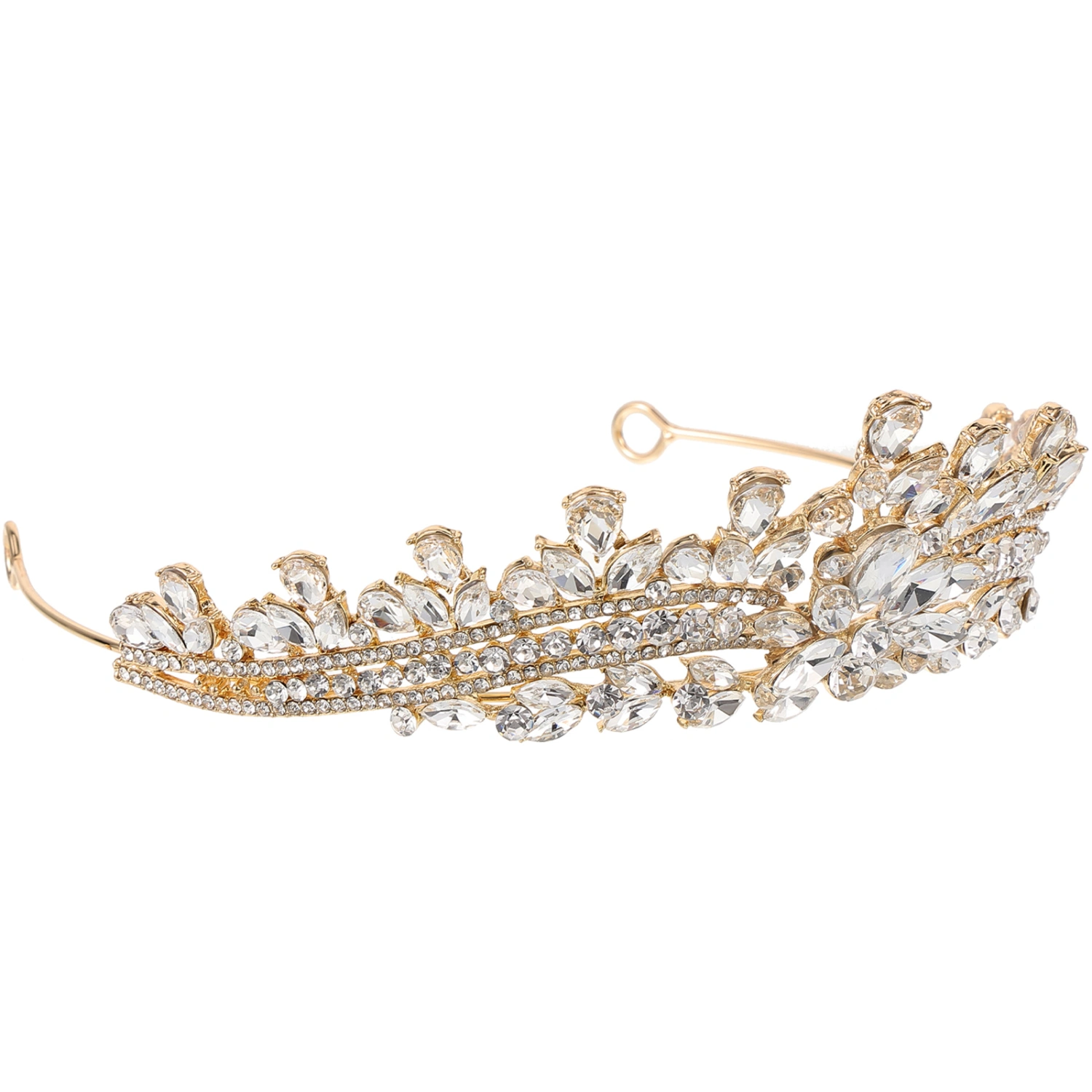 Wedding Crown Rhinestone Crown Bride Crown Headband Bridal Headdress for Birthday Prom
