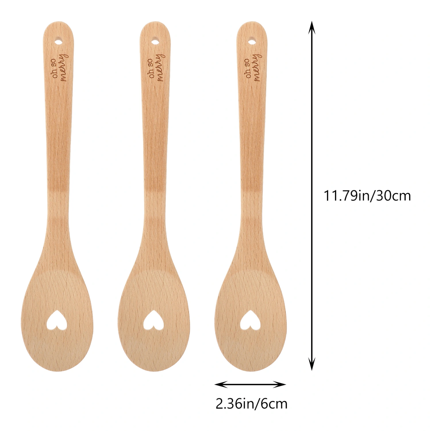 Wooden Spoon Long Handle Spoon Mixing Spoon Wood Spoon for Stirring Mixing Boil