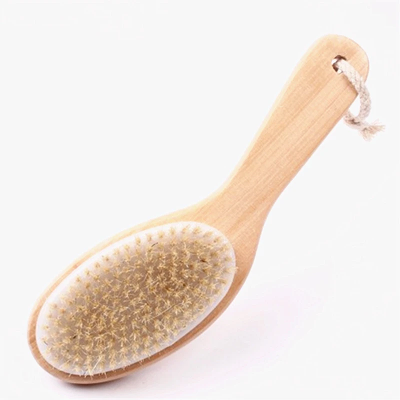 1 Set of Body Brush Shower Portable Body Scrubber with Exfoliator Stone Portable Body Brush Bathroom Body Brush