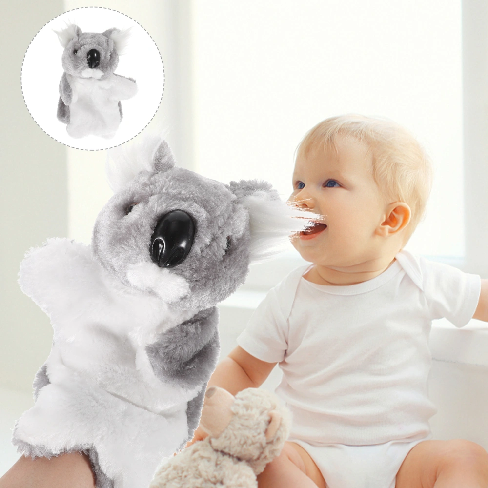 Koala Hand Puppet Plush Koala Doll Kids Role Play Toy Stuffed Hand Puppet Toy