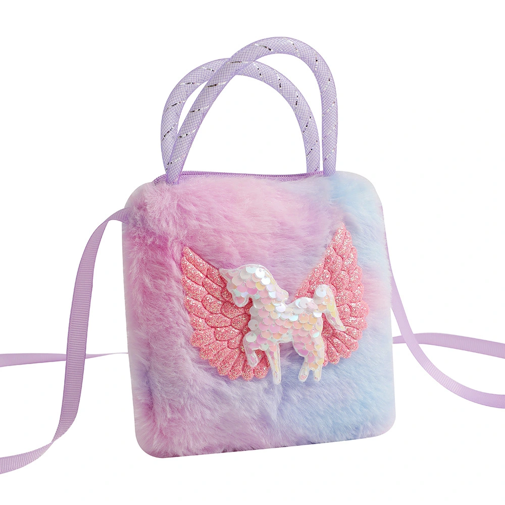 Unicorn Crossbody Bag Little Girl Unicorn Handbag Small Unicorn Shoulder Bag for Toddler