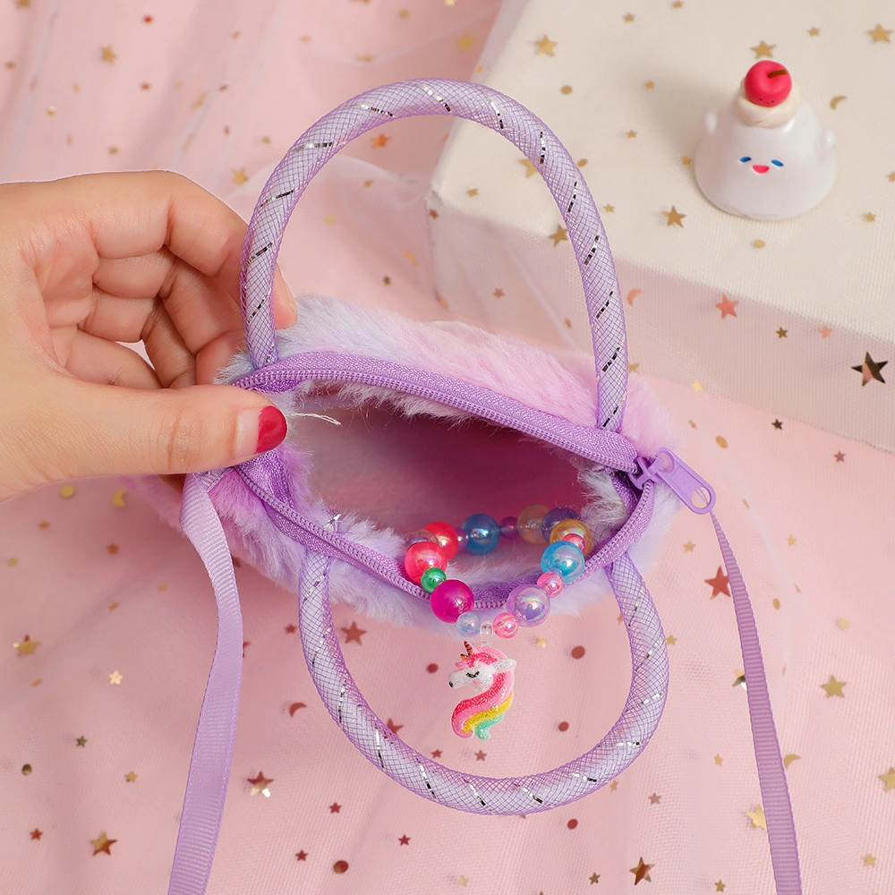 Unicorn Crossbody Bag Little Girl Unicorn Handbag Small Unicorn Shoulder Bag for Toddler
