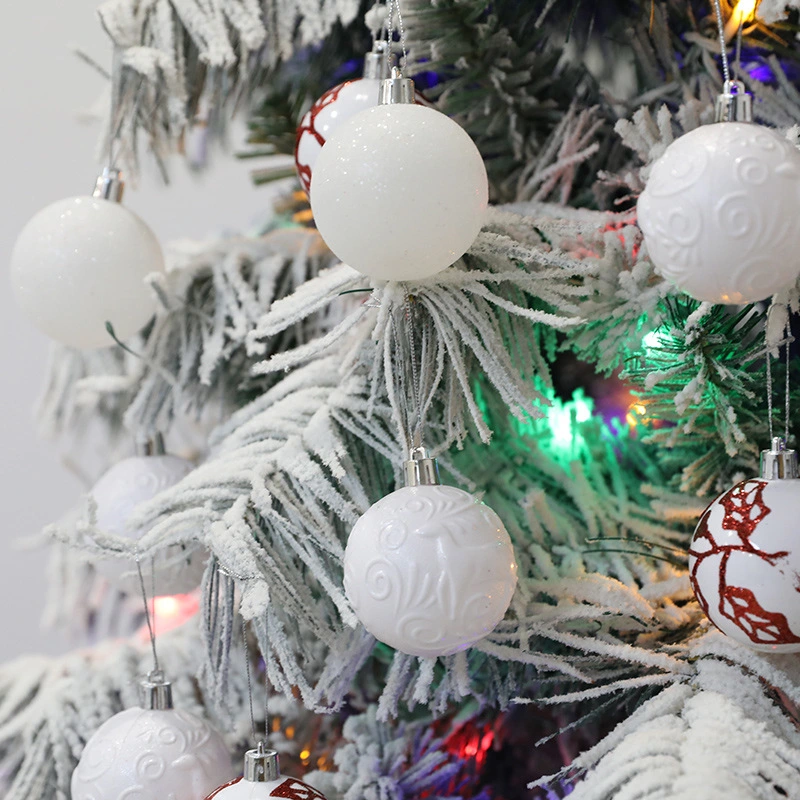 6pcs Christmas Balls Christmas Tree Hanging Balls Ornament Xmas Party Decorations