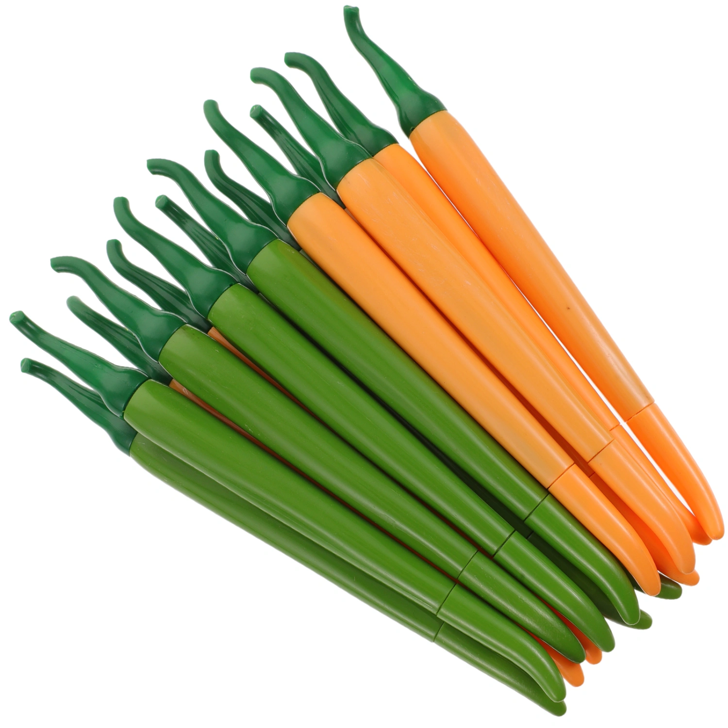14pcs Vegetable Shaped Gel Ink Pens Lovely Chili Pens Reusable Writing Pens Gel Ink Pens Student Pens