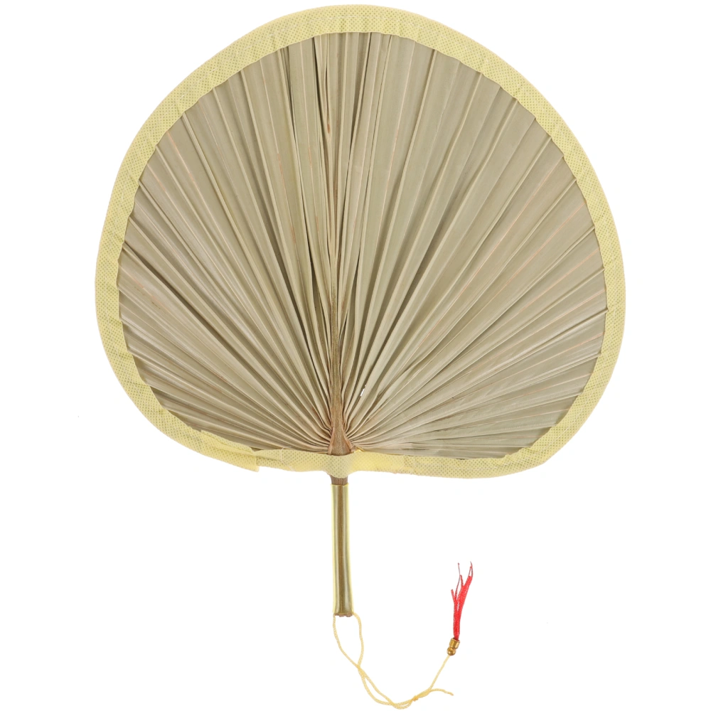 Handheld Fan Handmade Woven Fan Party Favor Fan Summer Cooling Fan for Outdoor