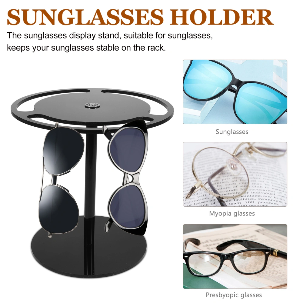 Rotatable Glasses Display Stand Glasses Display Rack Desktop Sunglasses Stand