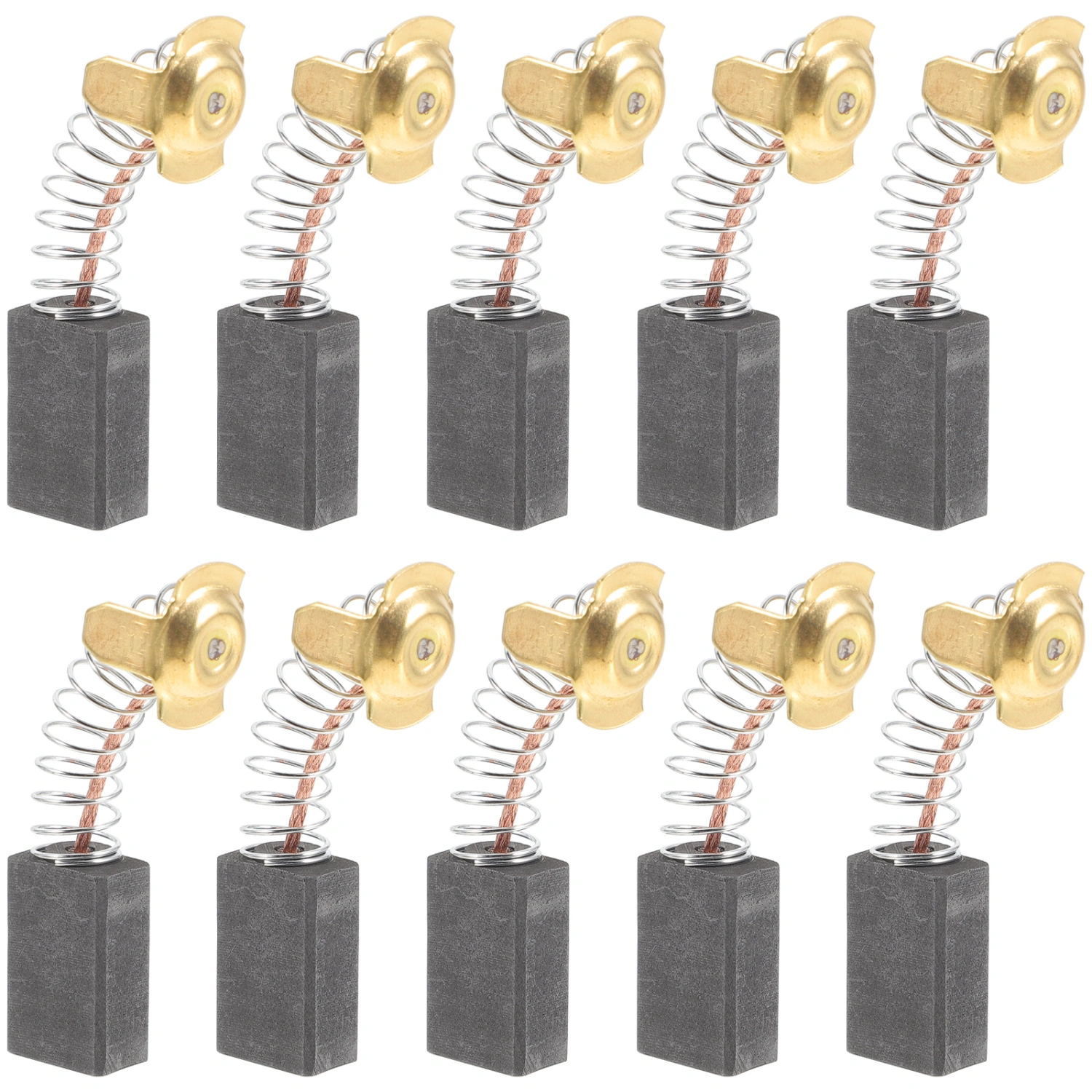 20pcs Electric Motor Brush Angle Grinder Carbon Brush Electric Drill Brush Pump