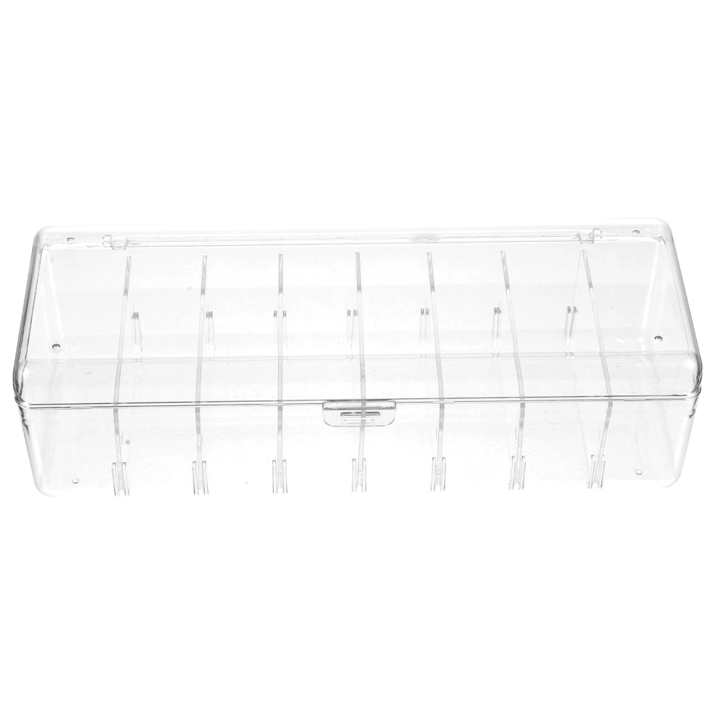 1 Set Business Card Storage Box Gaming Cards Box Clear Cards Case Acrylic Cards Box