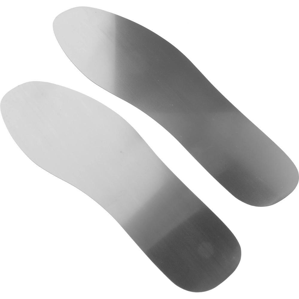 1 Pair Shoe Insoles Stainless Steel Shoe Insoles Anti-nail Insoles Shoe Accessories for Men Women