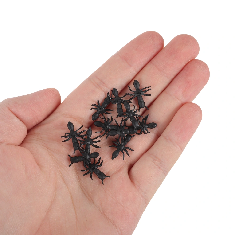 200pcs Simulated Plastic Ants Models Desk Ants Sculptures Simulated Ants Decorations