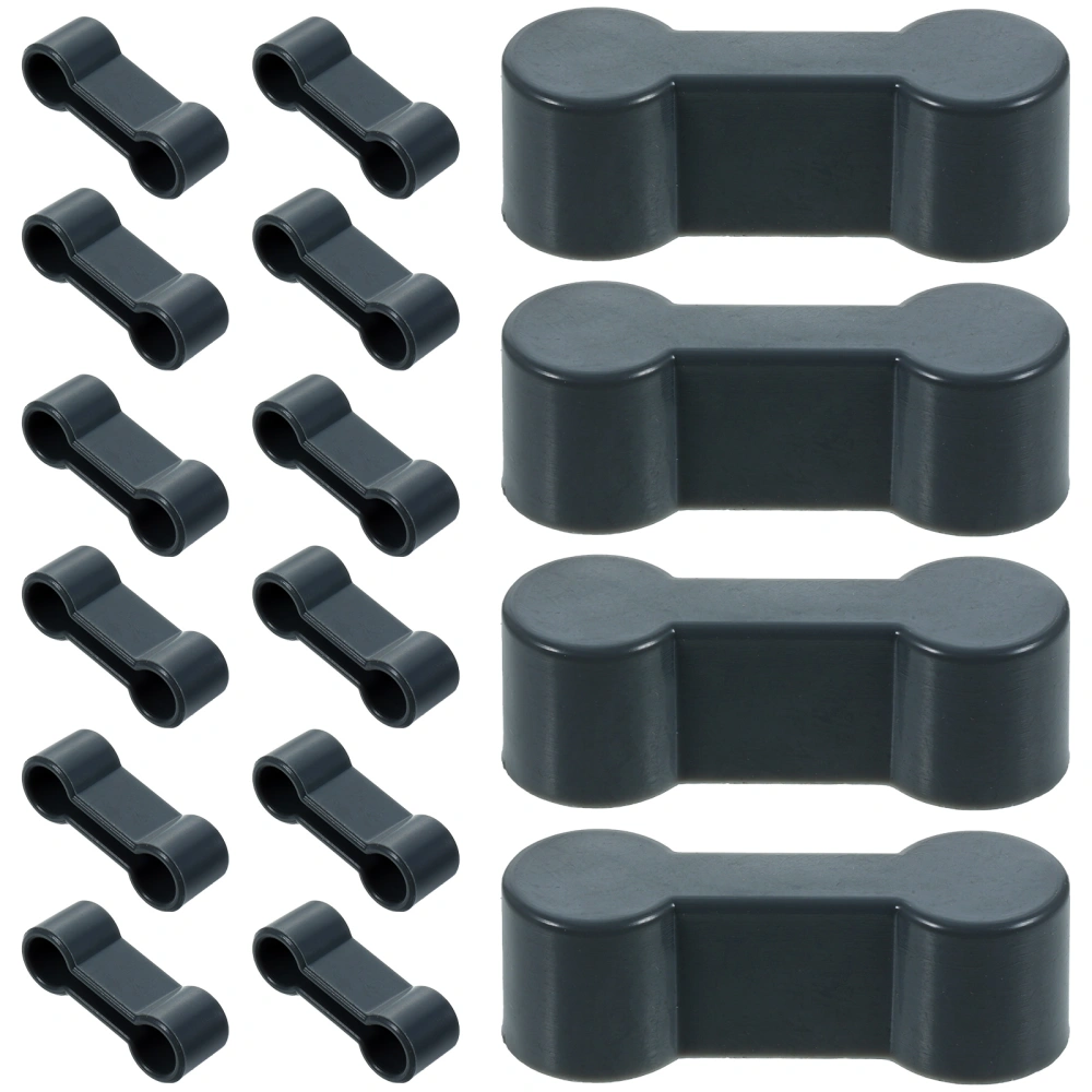 20pcs Train Track Accessories Train Track Bump Buckle Railway Plastic Buckle Bulk