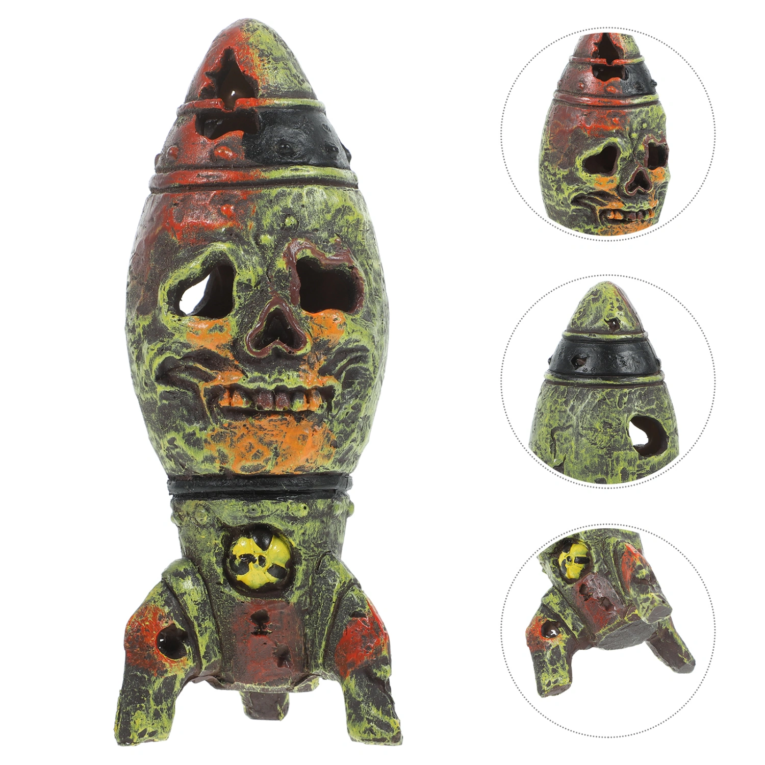 Bomb Skull Gifts Halloween Decoration Bomb Skulls Decor Resin Craftwork