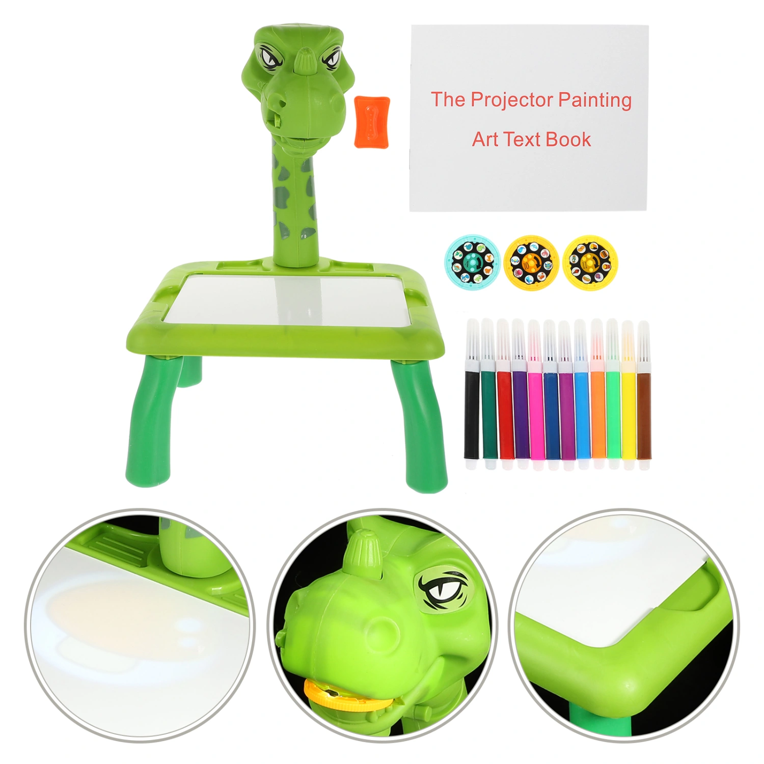 1 Set Draw Projector Toy Kids Drawing Board Art Projector Table Painting Drawing Table
