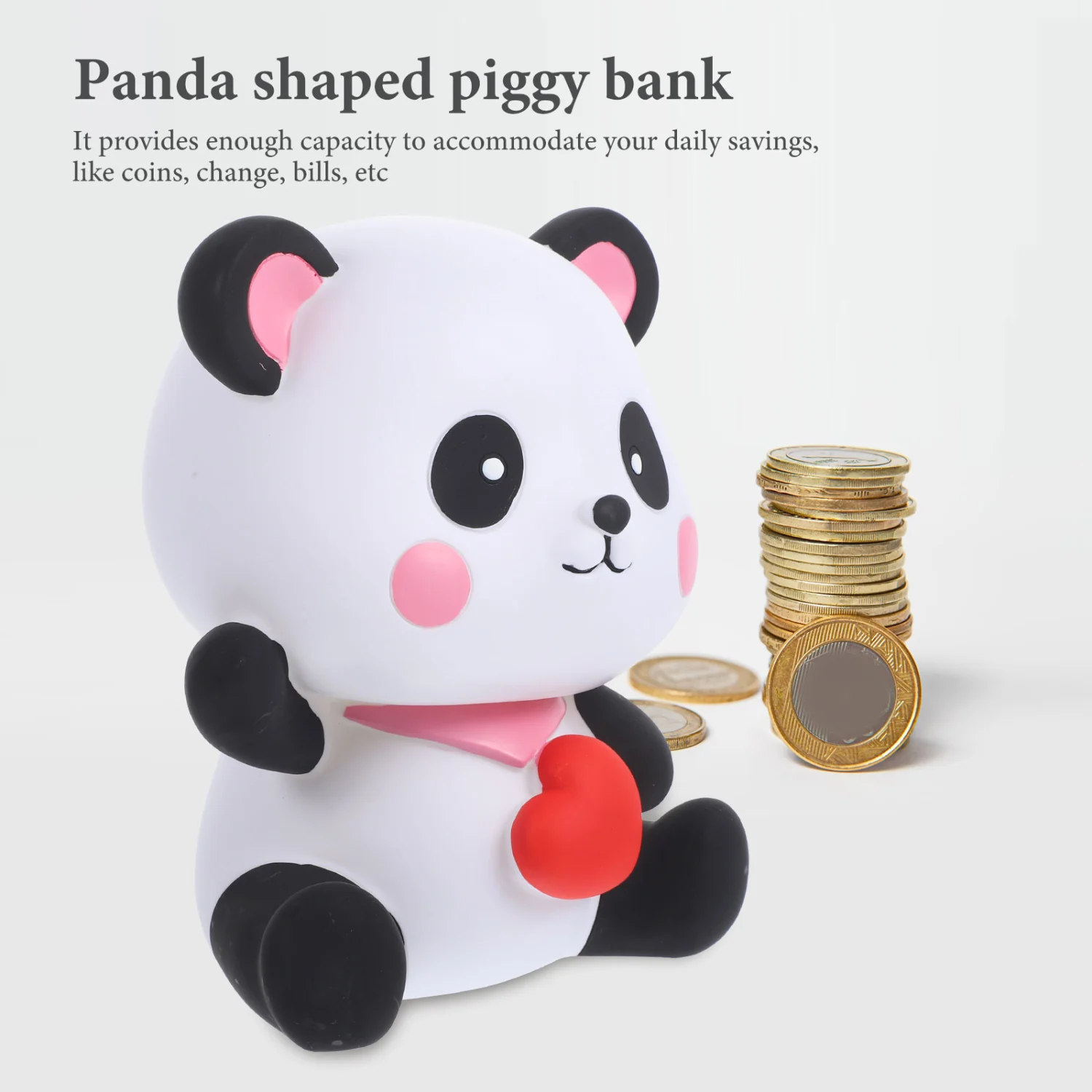 Cute Piggy Bank Cute Panda Piggy Bank Desktop Money Pot Lovely Panda Shaped Coin Box