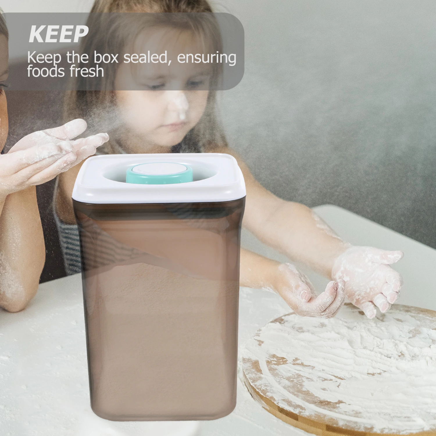 Baby Formula Box Large Capacity Baby Food Box Outdoor Milk Powder Container