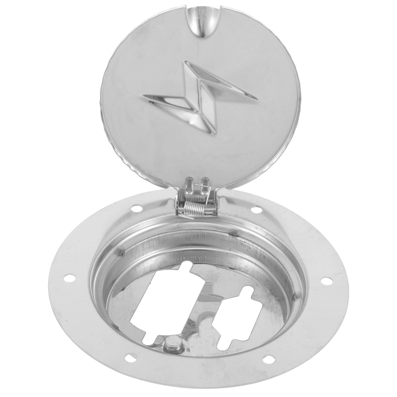 Charging Port Plug 6-hole Stainless Steel Plug For Electric Tricycle Charging Port