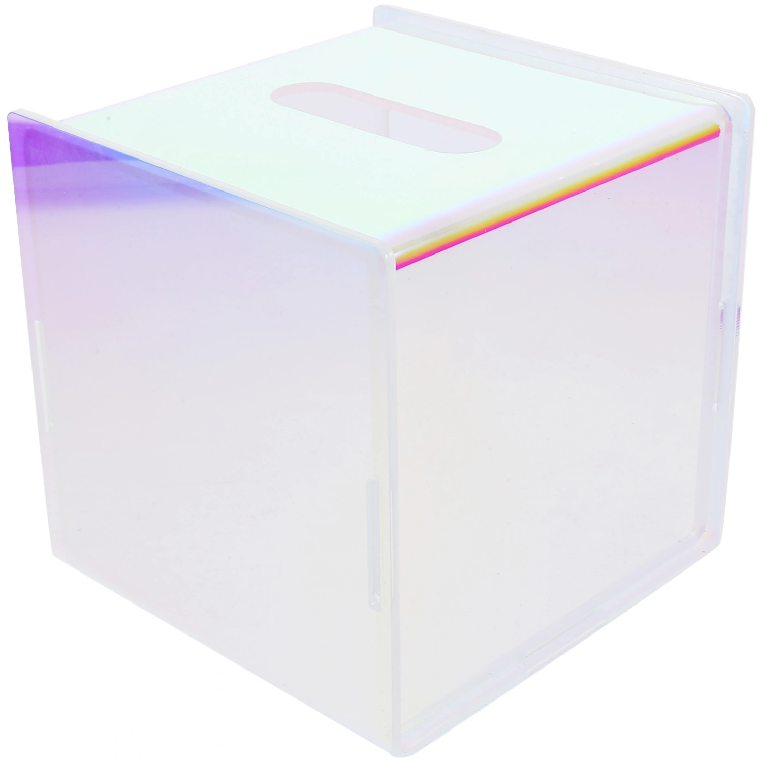 Acrylic Tissue Box Holder Tissue Box Dispenser Facial Tissue Case for Bedroom Night Stands