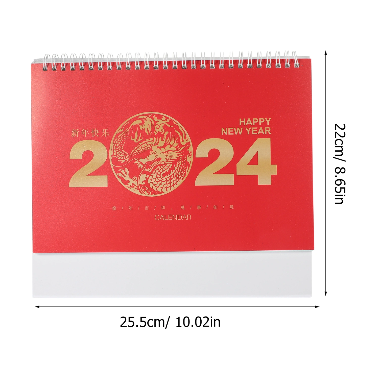 Decorative Desk Calendar Delicate Standing Calendar Table Month Standing Calendar