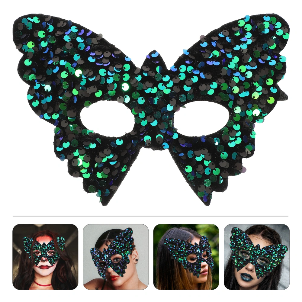 Masquerade Mask Sequin Dancing Party Mask Mardi Gras Party Decorative Mask