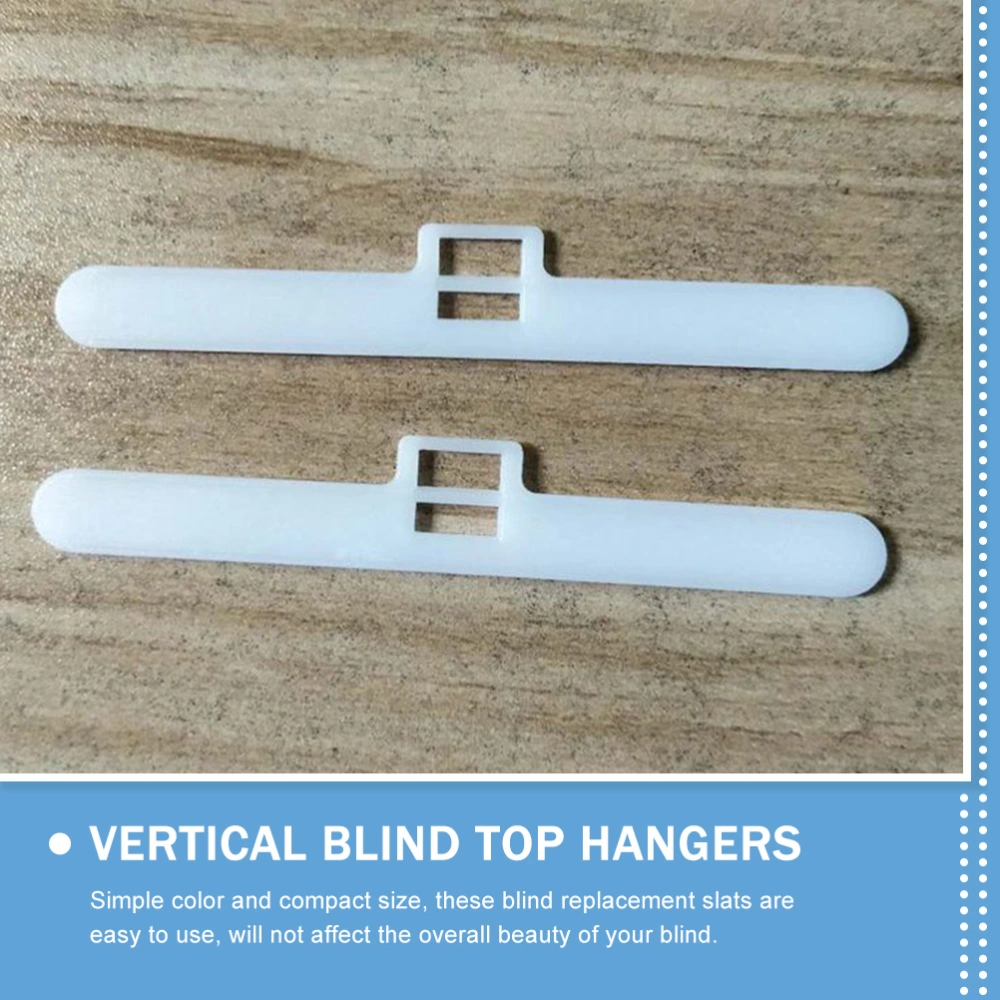 30pcs Blind Slat Top Hangers Vertical Blind Top Slat Holder Blind Accessories