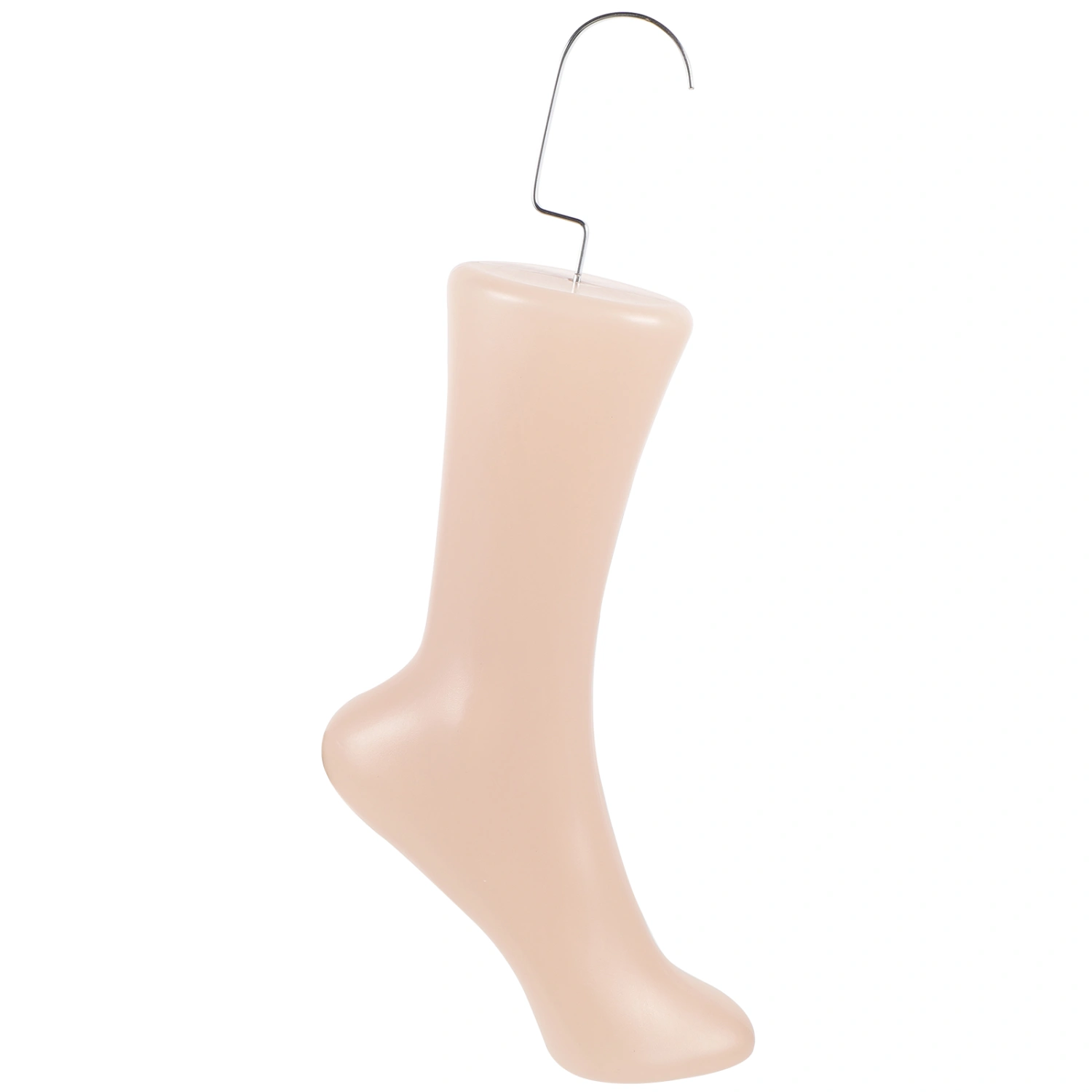 Female Plastic Foot Model Female Feet Mannequin Sock Display Model Stand with Hook