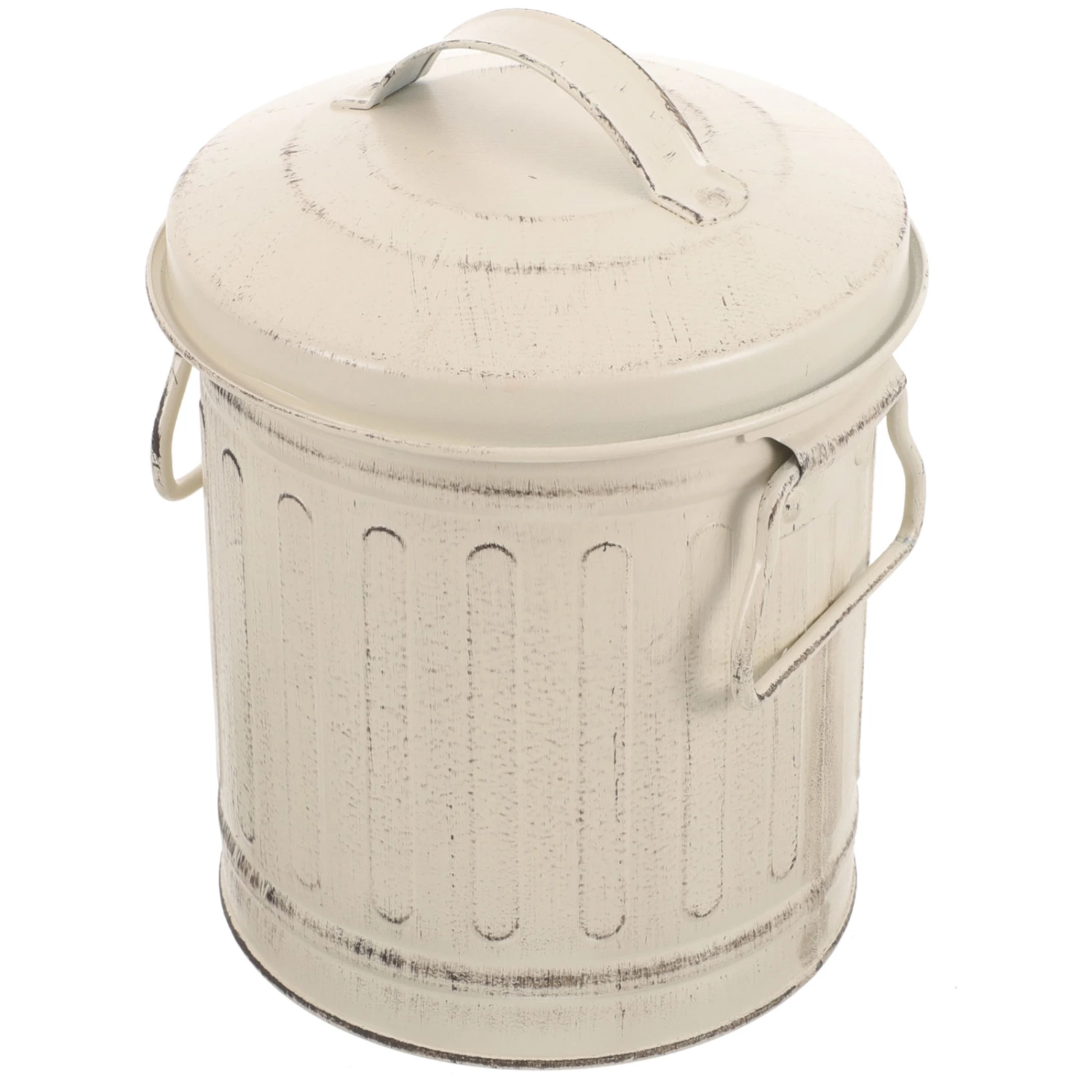Fireplace Ash Bucket Metal Ash Bucket with Lid Metal Storage Bucket Home Ash Bucket