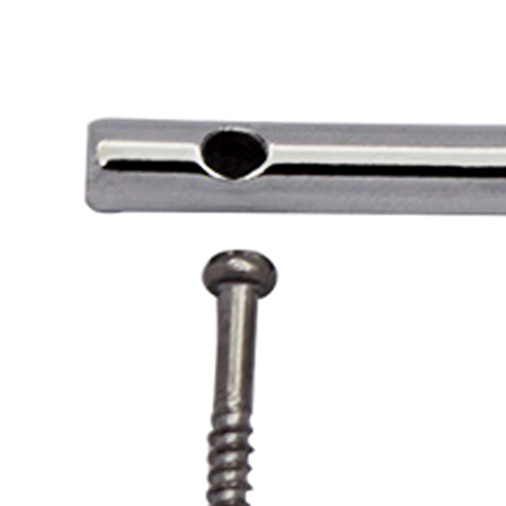 Electric Guitar String Pressing Bar Guitar String Retainer Bar Electric Guitars Part (Screws Included)