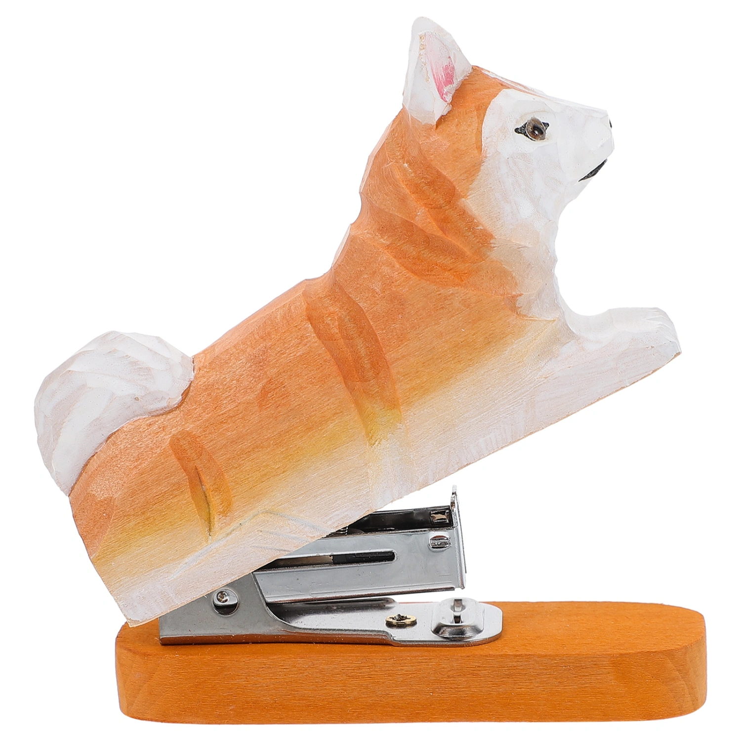 Funny Stapler Paper Stapler Office Stapler Animal Stapler Decor Handmade Wood Stapler