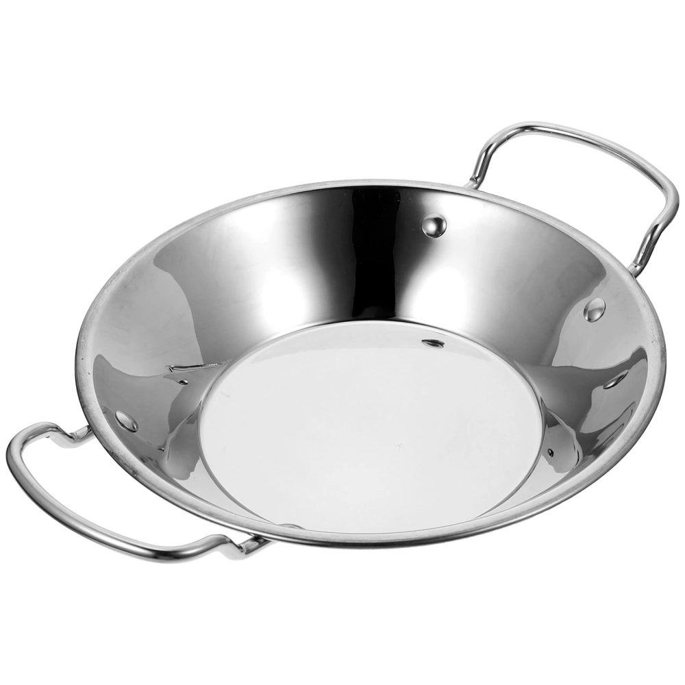 Kitchen Cooking Pan Stainless Steel Cooking Pan Reusable Kitchen Pan Home Cookware