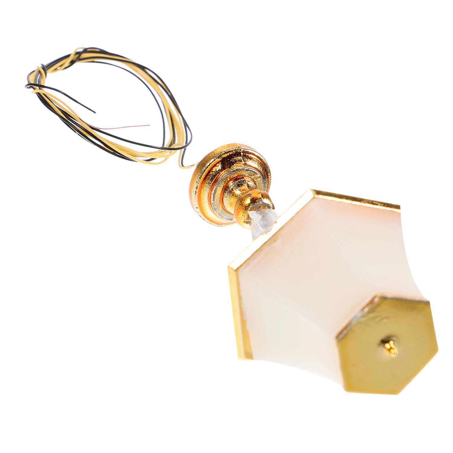 Mini House Table Lamp Tabletop Lamp Model Decorative Table Light Model Miniature Lamp