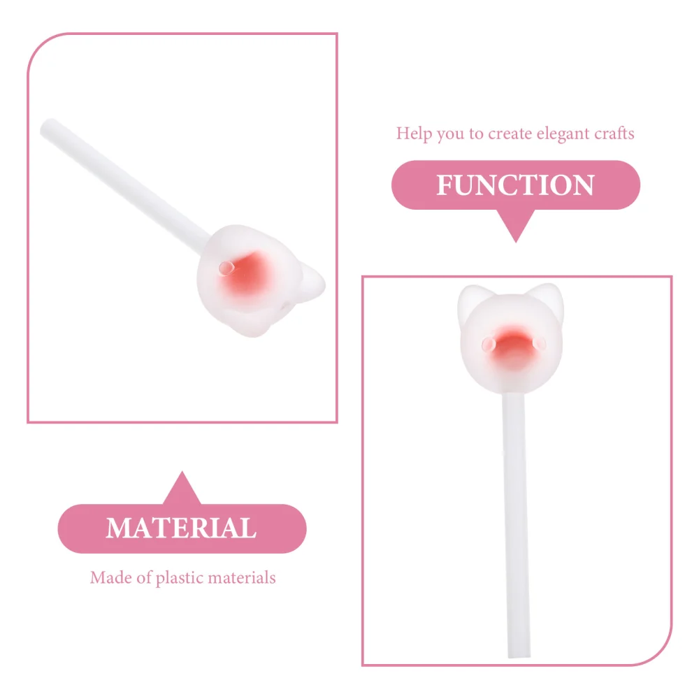 10pcs Simulation Lollipop Charm Diy Material Keychain Making Lollipop Pendant Phone Case Lollipop Decor