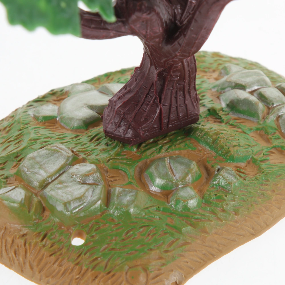 2pcs Banian Decoration Simulation Landscape Tree Sand Table Aquarium Scene Decoration